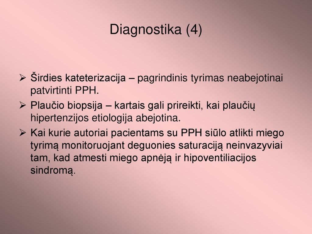 Vaskularna hipertenzija. etiologija, patogeneza, klinika, dijagnoza, liječenje
